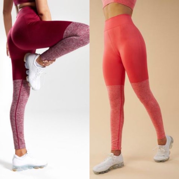 Gymshark Pants - BUNDLE Gymshark seamless two tone leggings